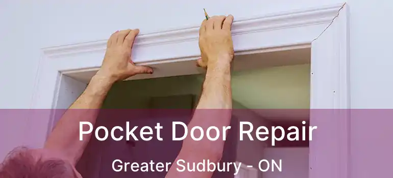  Pocket Door Repair Greater Sudbury - ON