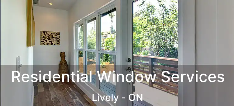  Residential Window Services Lively - ON