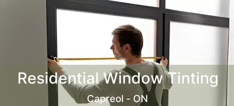  Residential Window Tinting Capreol - ON