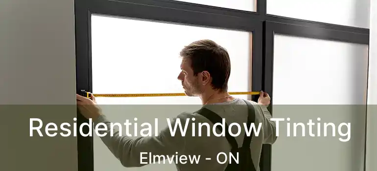  Residential Window Tinting Elmview - ON