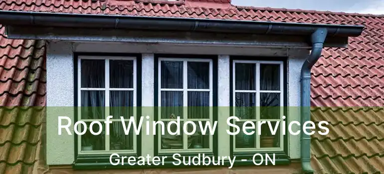  Roof Window Services Greater Sudbury - ON