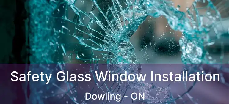  Safety Glass Window Installation Dowling - ON