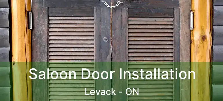  Saloon Door Installation Levack - ON