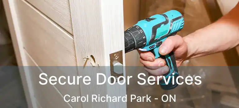  Secure Door Services Carol Richard Park - ON