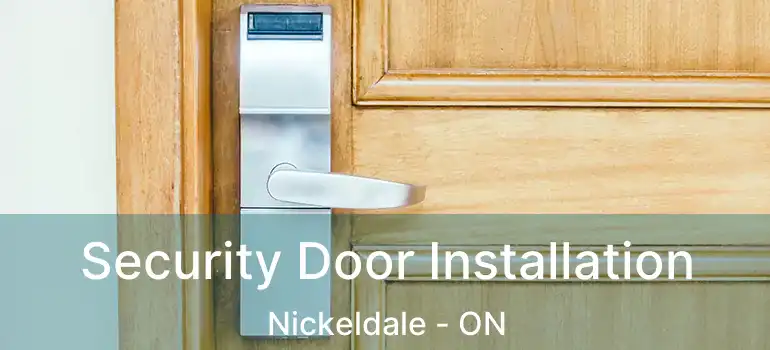  Security Door Installation Nickeldale - ON