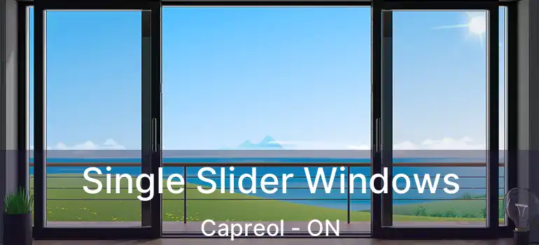  Single Slider Windows Capreol - ON