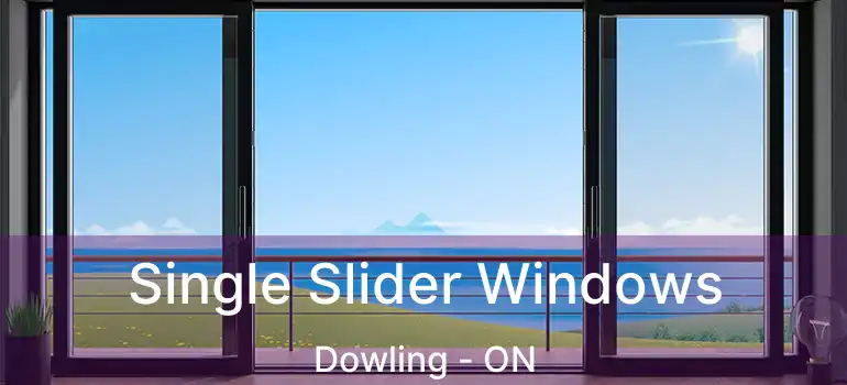  Single Slider Windows Dowling - ON