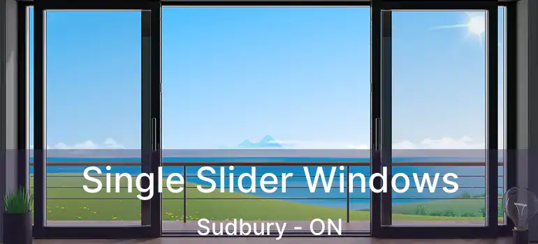  Single Slider Windows Sudbury - ON