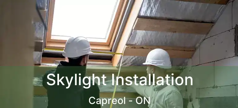  Skylight Installation Capreol - ON