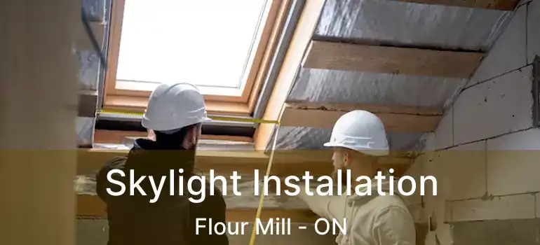  Skylight Installation Flour Mill - ON