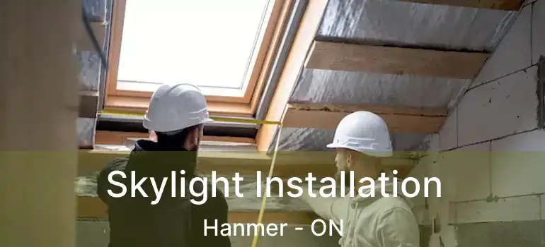  Skylight Installation Hanmer - ON