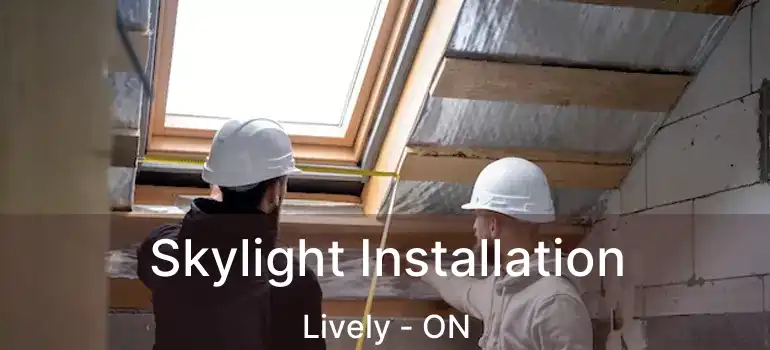  Skylight Installation Lively - ON