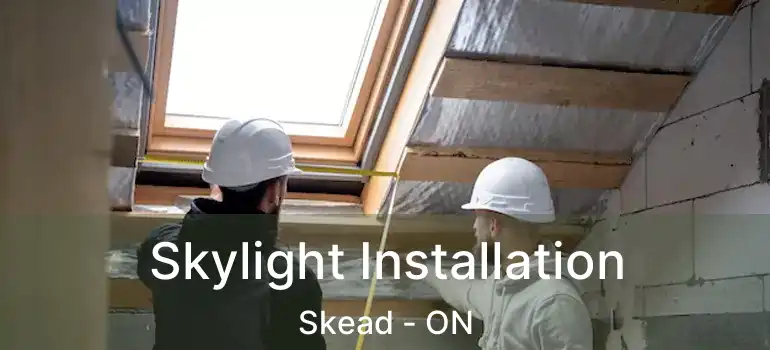 Skylight Installation Skead - ON