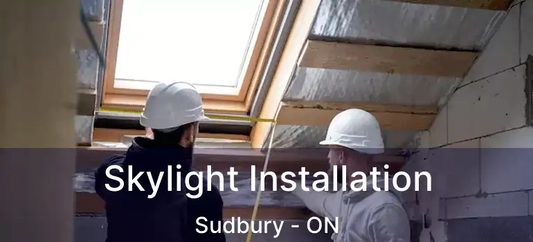  Skylight Installation Sudbury - ON