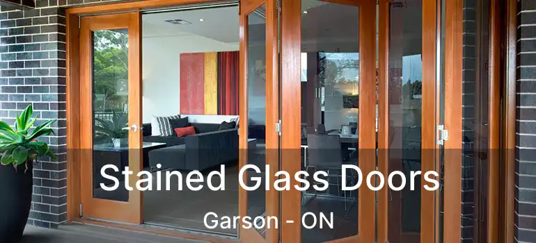  Stained Glass Doors Garson - ON