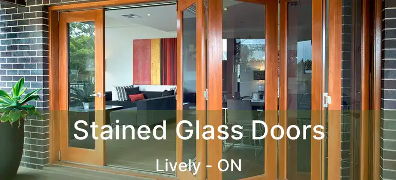  Stained Glass Doors Lively - ON