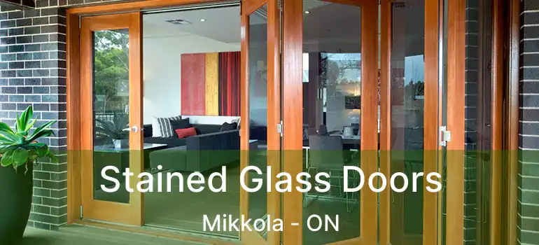  Stained Glass Doors Mikkola - ON