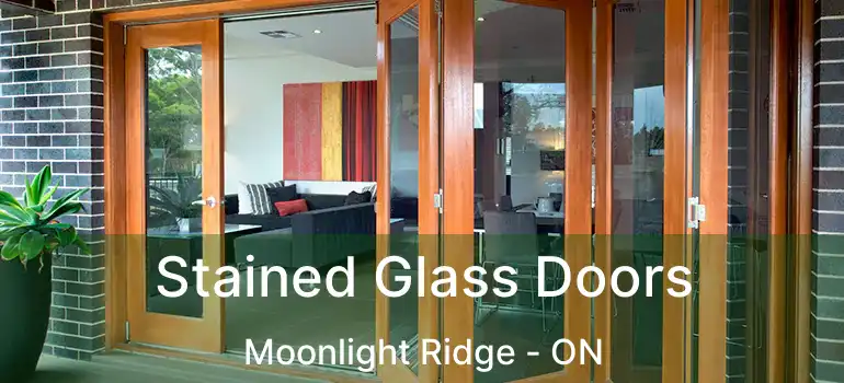  Stained Glass Doors Moonlight Ridge - ON