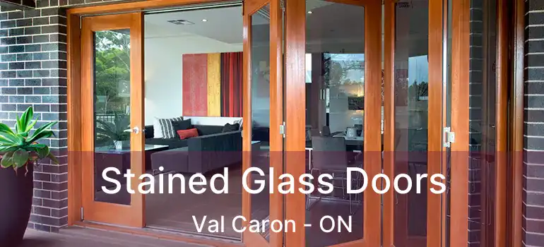  Stained Glass Doors Val Caron - ON