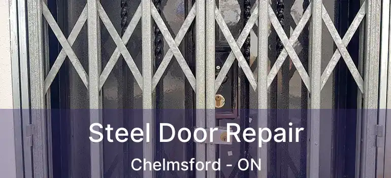  Steel Door Repair Chelmsford - ON
