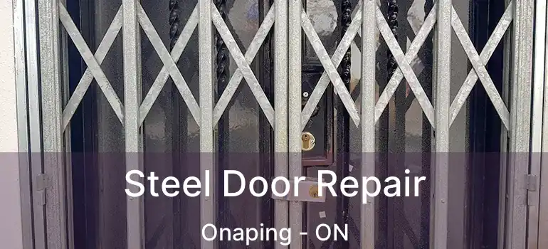  Steel Door Repair Onaping - ON