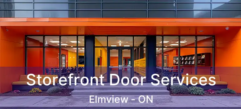  Storefront Door Services Elmview - ON