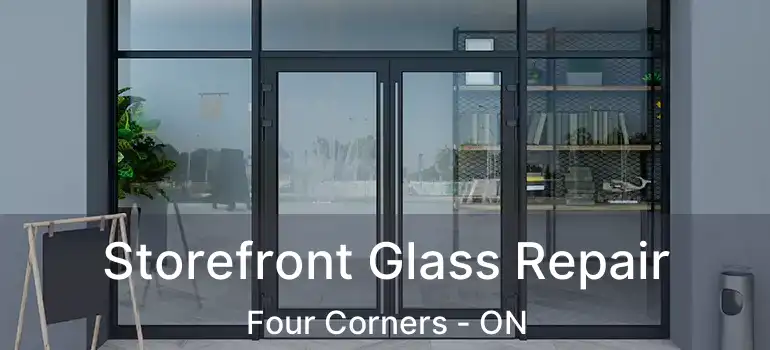  Storefront Glass Repair Four Corners - ON