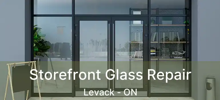  Storefront Glass Repair Levack - ON