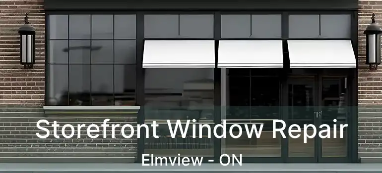  Storefront Window Repair Elmview - ON