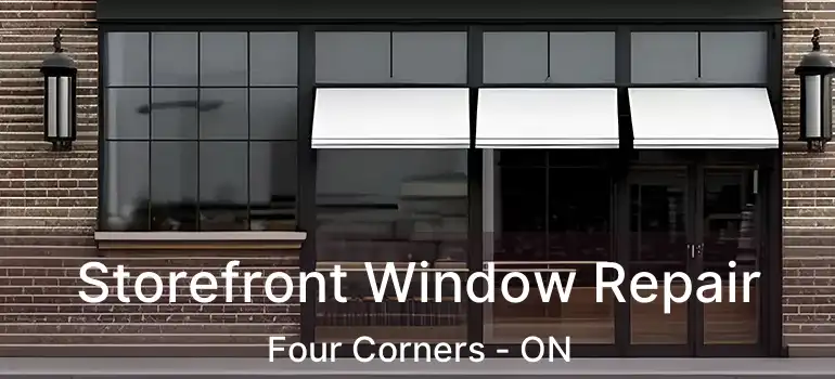  Storefront Window Repair Four Corners - ON