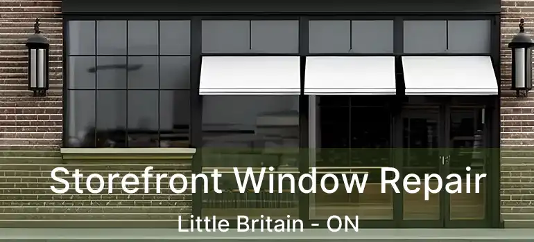  Storefront Window Repair Little Britain - ON