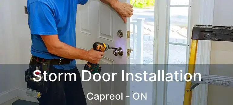  Storm Door Installation Capreol - ON