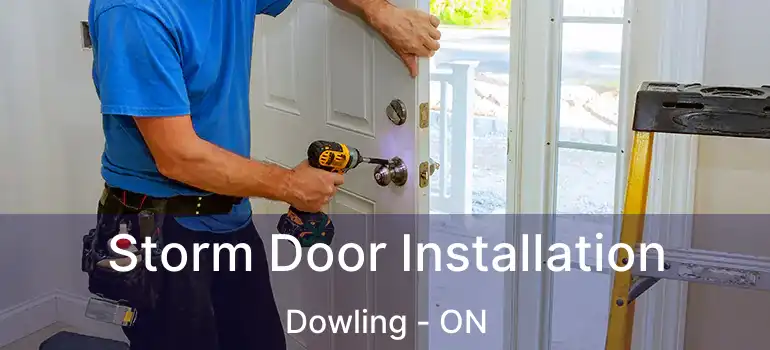  Storm Door Installation Dowling - ON