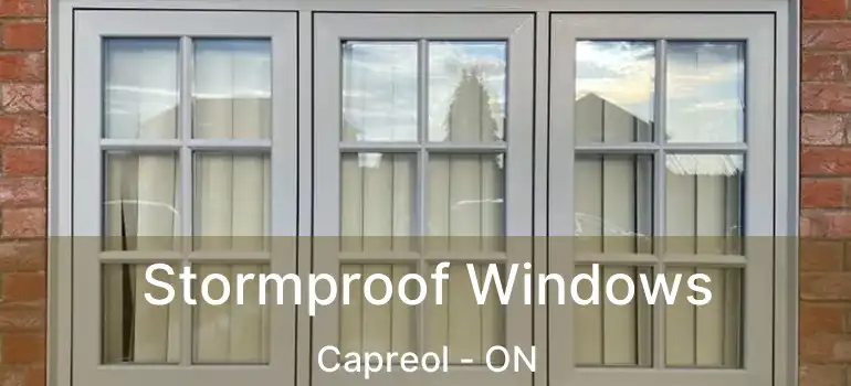  Stormproof Windows Capreol - ON