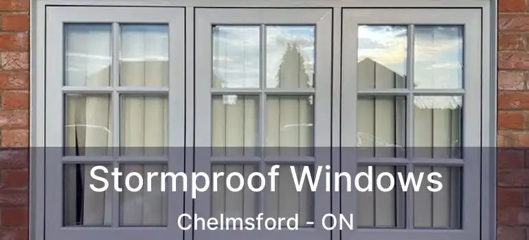  Stormproof Windows Chelmsford - ON
