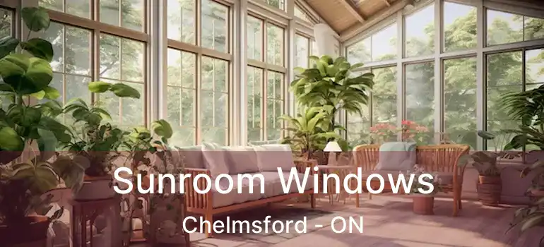  Sunroom Windows Chelmsford - ON