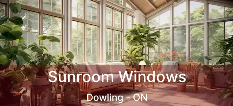  Sunroom Windows Dowling - ON