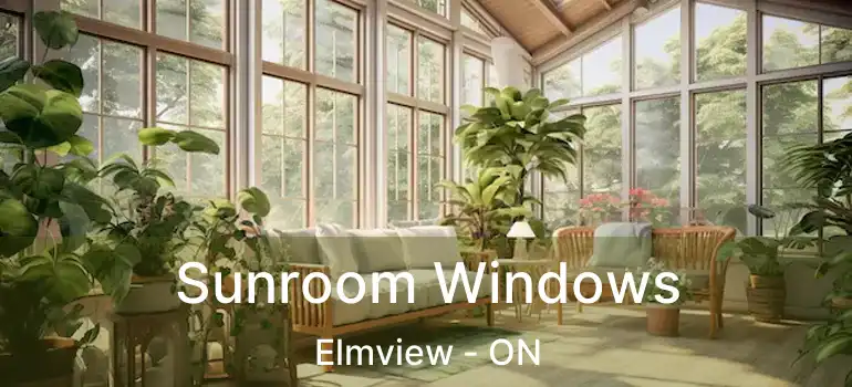  Sunroom Windows Elmview - ON