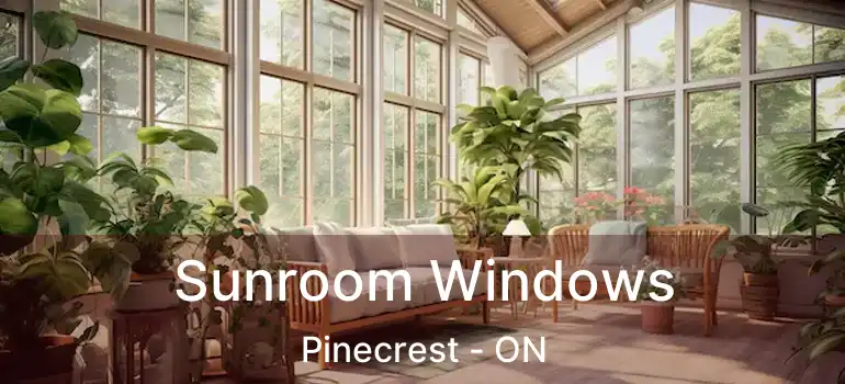  Sunroom Windows Pinecrest - ON