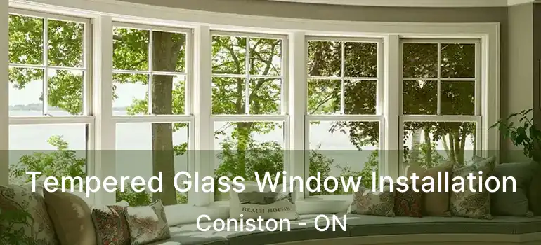  Tempered Glass Window Installation Coniston - ON