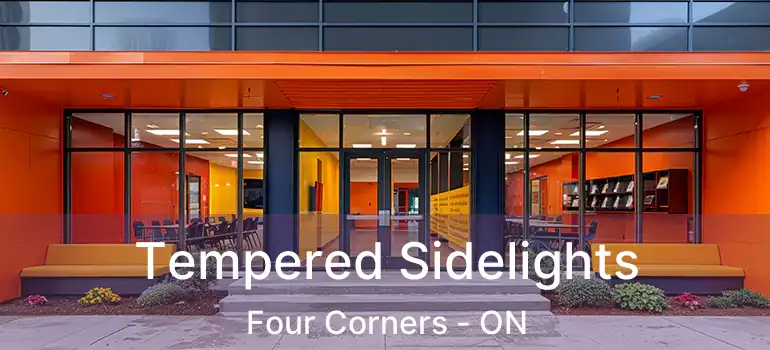 Tempered Sidelights Four Corners - ON