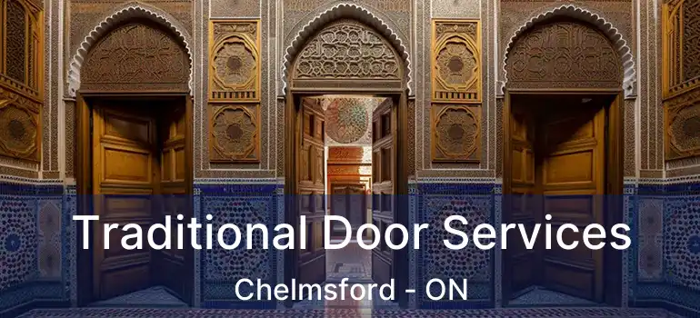  Traditional Door Services Chelmsford - ON