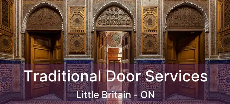  Traditional Door Services Little Britain - ON