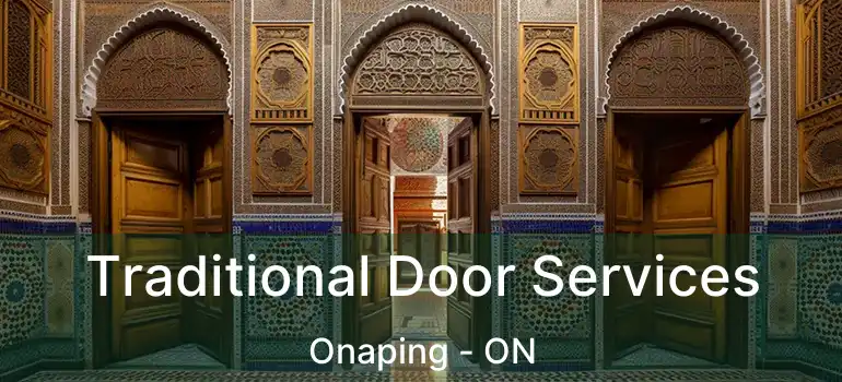  Traditional Door Services Onaping - ON
