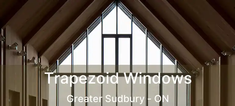  Trapezoid Windows Greater Sudbury - ON