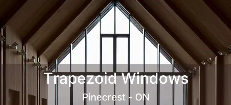  Trapezoid Windows Pinecrest - ON