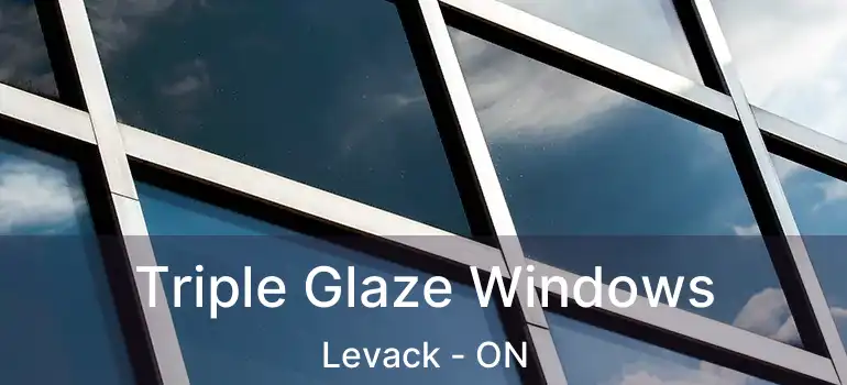 Triple Glaze Windows Levack - ON