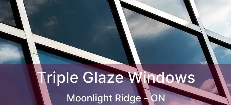  Triple Glaze Windows Moonlight Ridge - ON