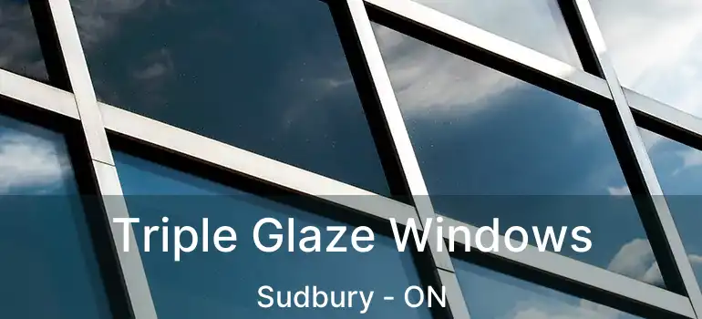 Triple Glaze Windows Sudbury - ON