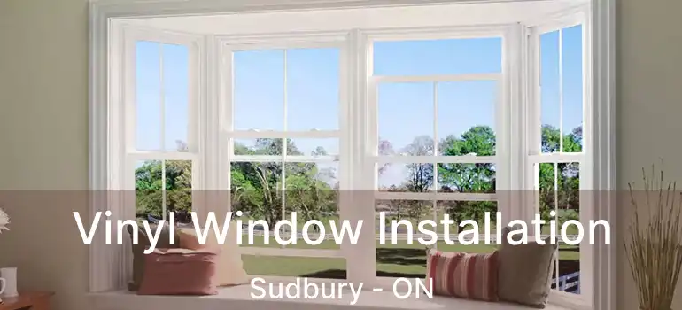  Vinyl Window Installation Sudbury - ON